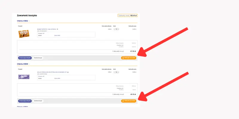 Zatwierdzenie zamówienia