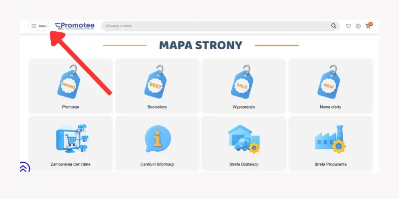 Menu boczne – link do promocji